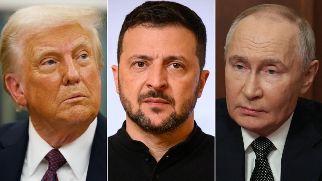 Trump, Putin & Zelensky